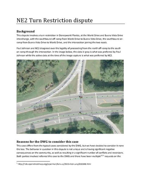 File:DWG NE2 Turn Restriction dispute.pdf